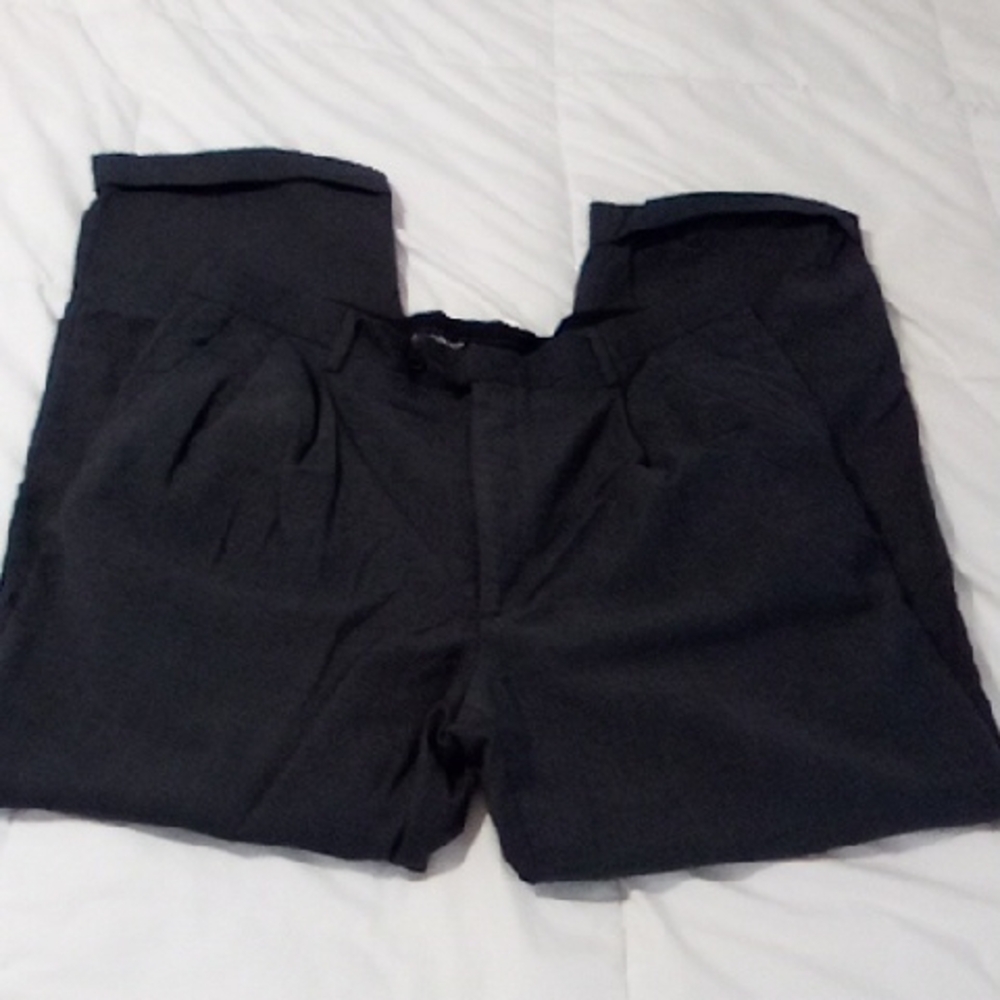 Classic Charcoal Dress Pants for Men